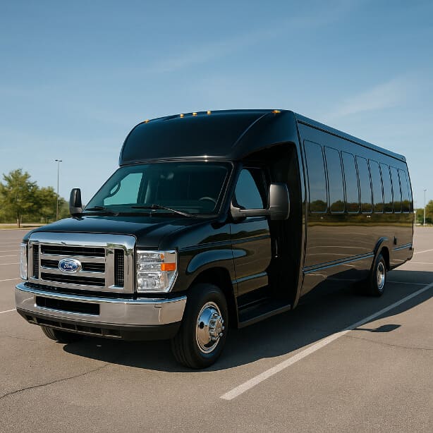 Charter Bus Rental Frisco 18 Passenger Minibus